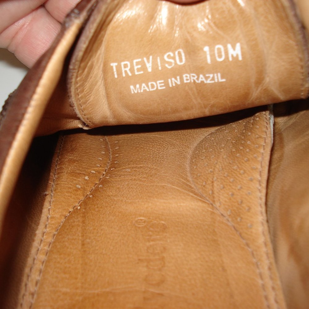 Men's Belvedere Oxfords 10 M Treviso Used Shoes - Picture 9 of 9